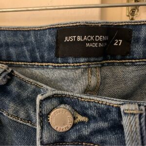 Just Black Light Blue High-Rise Jeans